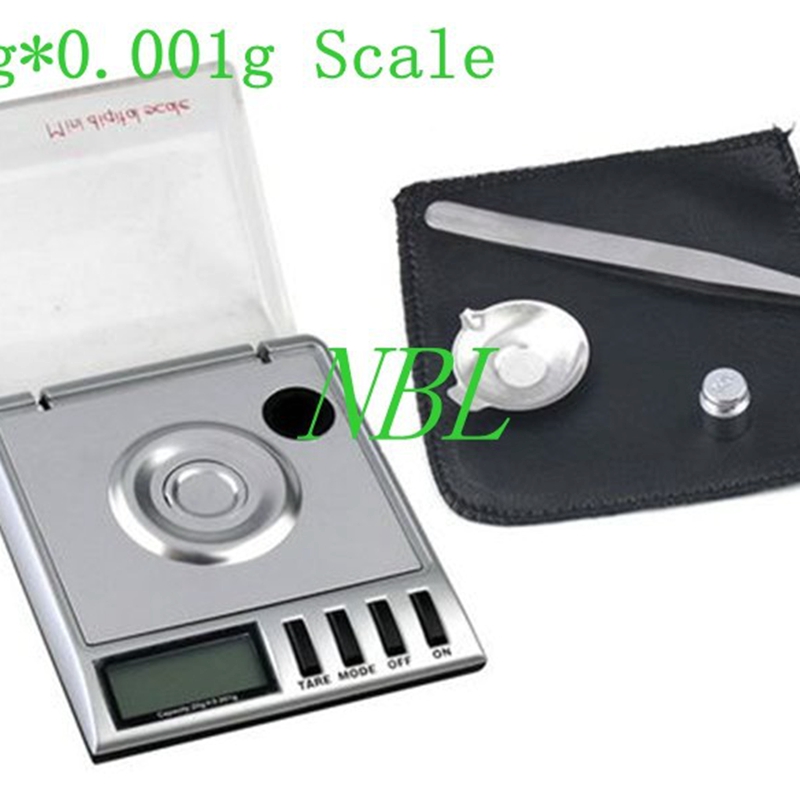 Xlab Medical - 0.001g 20g Digitale Milligram Gram Schaal