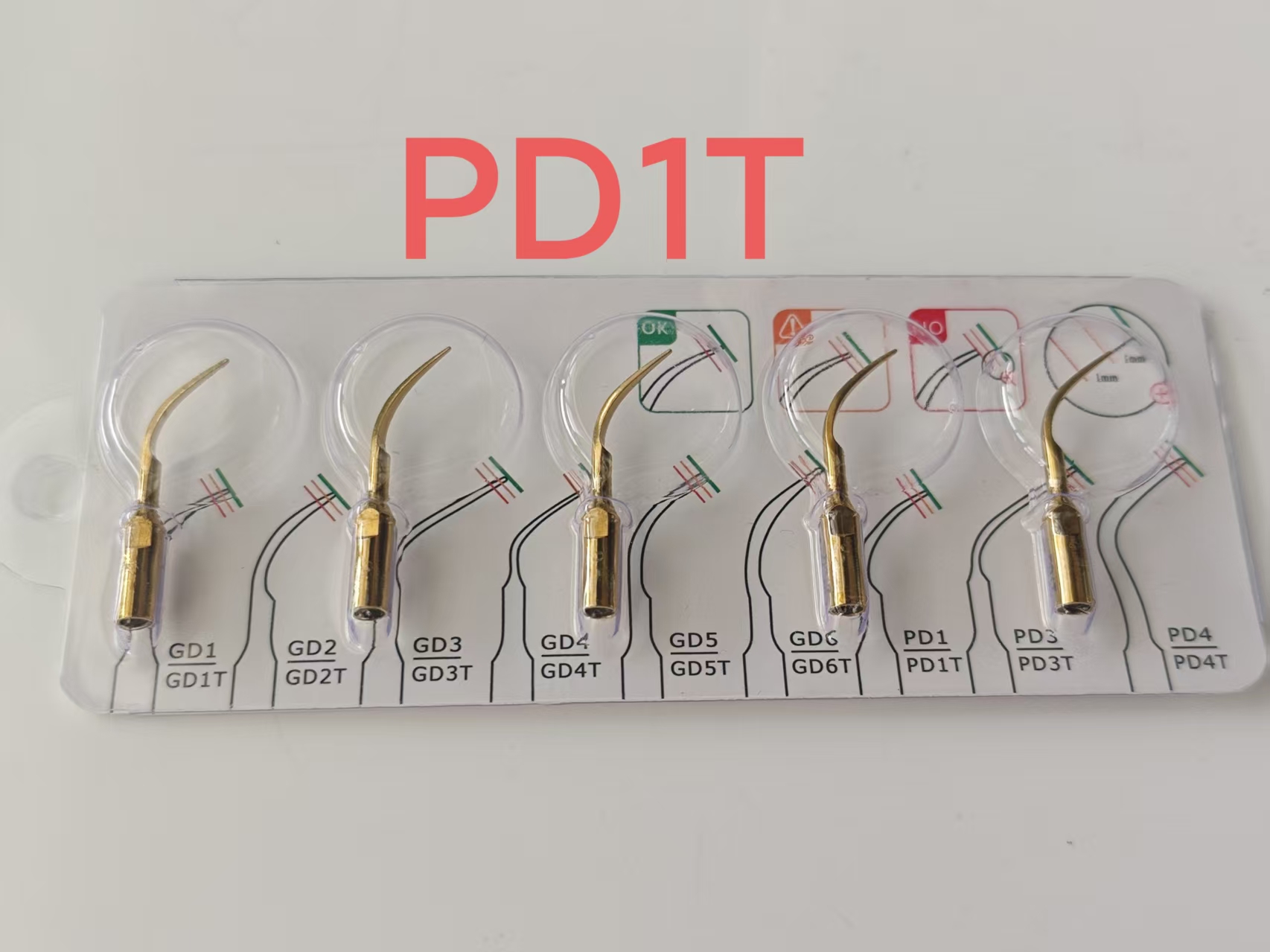 5 Stuks Titanium Goud Tandheel - Dental Scaler Ultrasonic recensie en prijs